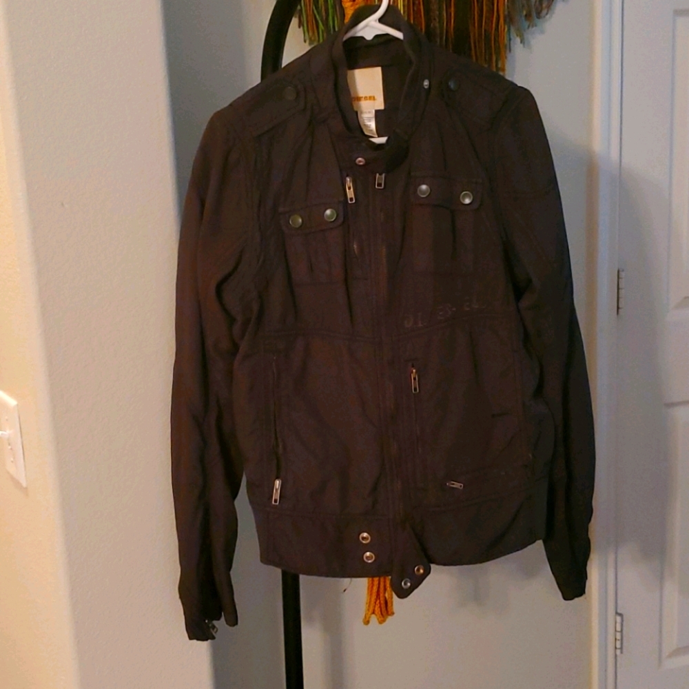 Diesel motorcycle style jacket XL